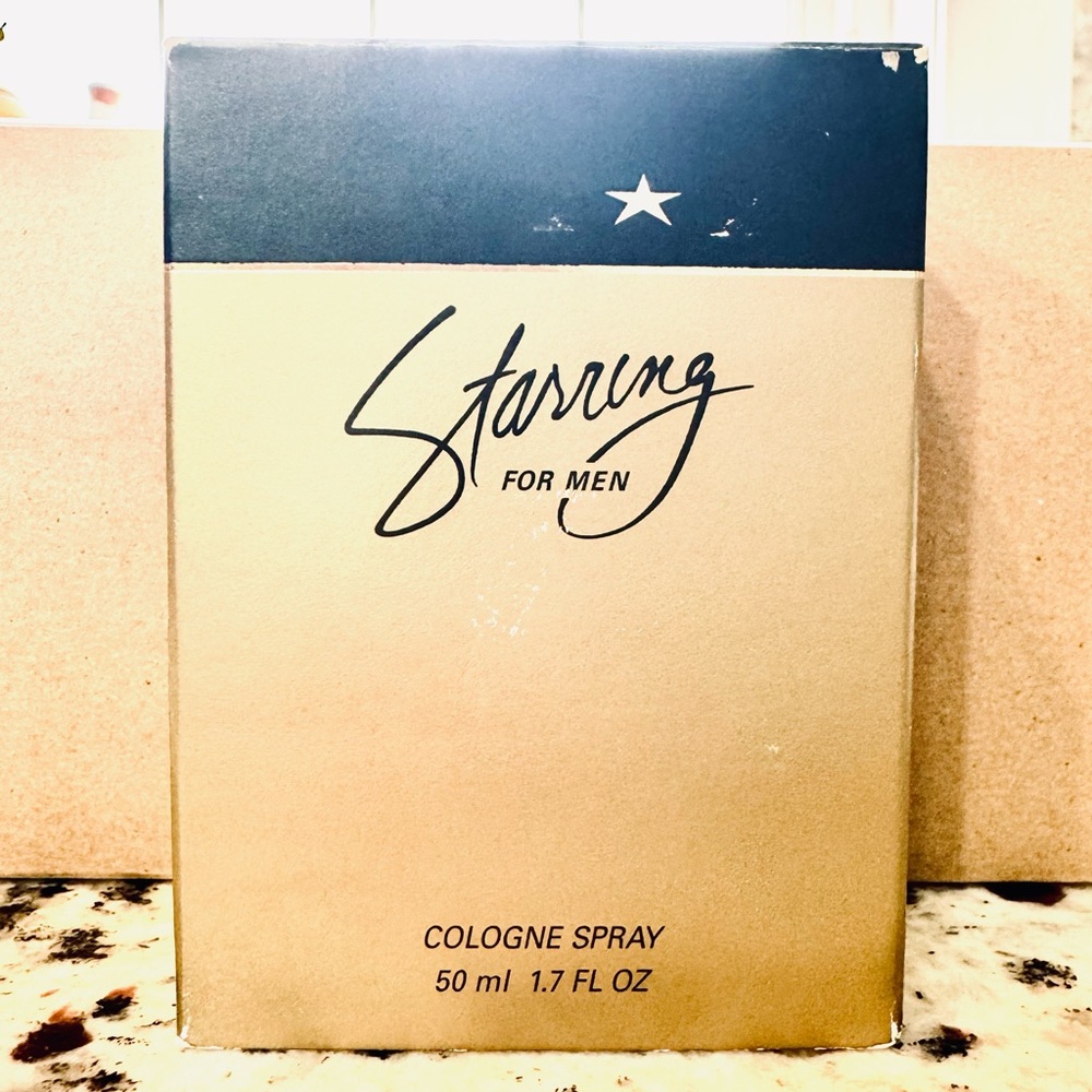 AVON STARRING FOR MEN COLOGNE SPRAY NEW IN BOX